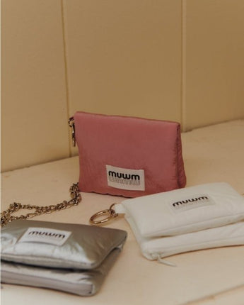 [MUWM] Puff-Up Baby (+Chain Strap) 5色 女性バッグ 財布 マネークリップ - コクモト KOCUMOTO