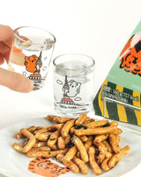 [MUZIK TIGER] Tiger Seoul Tower Soju Glass 2p Set 焼酎用 旅行ギフト 海外旅行 お土産 - コクモト KOCUMOTO