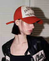 [NASTY FANCY CLUB] [NF] HELLO WORLD BALL CAP (DARK ORANGE)_ 新商品 - コクモト KOCUMOTO