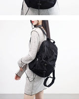 [NONCODE] Lenz string nylon backpack 2色 新商品 デイリーバッグ - コクモト KOCUMOTO