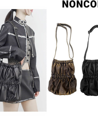 [NONCODE] Lesanne metallic shoulder bag 4色 新商品 デイリーバッグ - コクモト KOCUMOTO