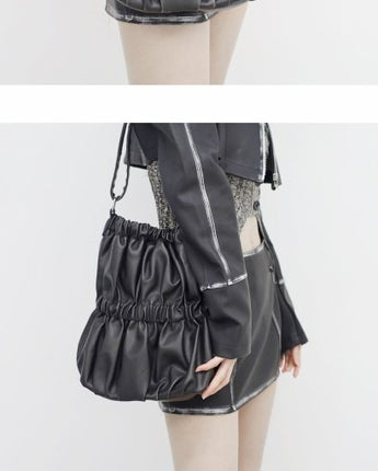 [NONCODE] Lesanne metallic shoulder bag 4色 新商品 デイリーバッグ - コクモト KOCUMOTO