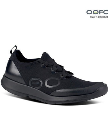 [OOFOS] 5076 OOMG SPORT LACE BLACK [特殊素材] スニーカー 日常靴 - コクモト KOCUMOTO