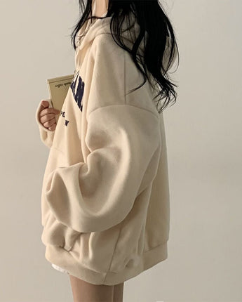 [韓国女性人気ファッション]オーバーフィットフリス[制服アウター] - コクモト KOCUMOTO