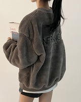 [韓国女性人気ファッション]オーバーフィットPURマンツーマン - コクモト KOCUMOTO