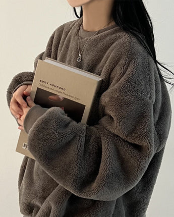 [韓国女性人気ファッション]オーバーフィットPURマンツーマン - コクモト KOCUMOTO