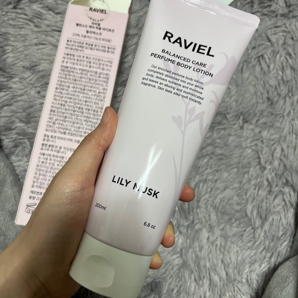 [RAVIEL] PERFUME BODY LOTION LILY MUSK 200ml / 韓国化粧品 - コクモト KOCUMOTO