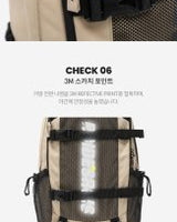 [ROIDESROIS] Cordura New Tech Backpack _ SAND 新学期 韓国人気 学生バッグ - コクモト KOCUMOTO