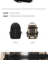 [ROIDESROIS] Cordura New Tech Backpack _ SAND 新学期 韓国人気 学生バッグ - コクモト KOCUMOTO