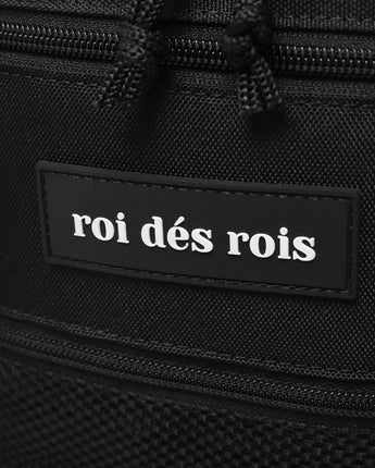 [ROIDESROIS] SUBJECT STRING MESH BACKPACK (BLACK) 新学期 韓国人気 学生バッグ - コクモト KOCUMOTO