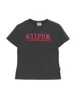 [SCULPTOR] Classic Logo Piping Crop Top 2色 女性服 夏ファッション - コクモト KOCUMOTO