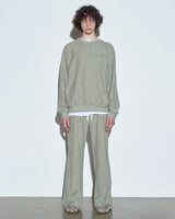 【SCULPTOR】 Inside-Out Bootcut Sweat Pants Sage - コクモト KOCUMOTO