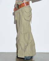 【SCULPTOR】 Parachute Cargo Maxi Skirt Desert - コクモト KOCUMOTO