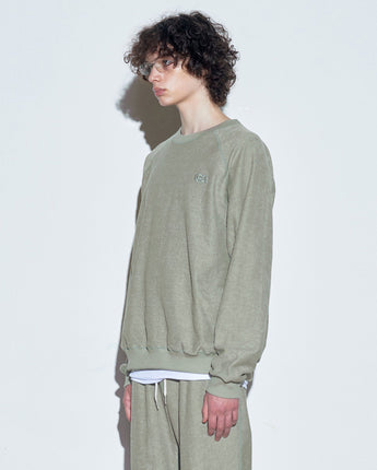 【SCULPTOR】2023 F/W Inside-Out Sweatshirt Sage - コクモト KOCUMOTO