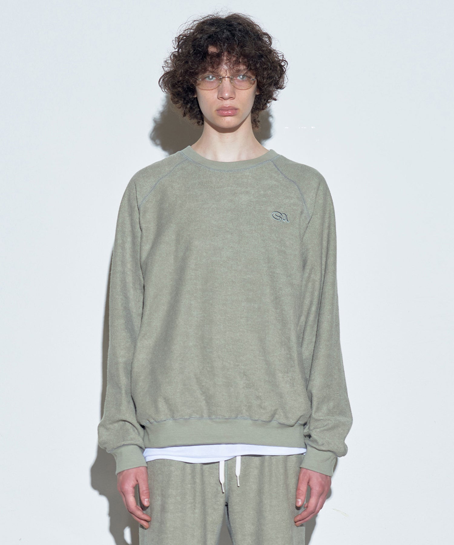 【SCULPTOR】2023 F/W Inside-Out Sweatshirt Sage - コクモト KOCUMOTO