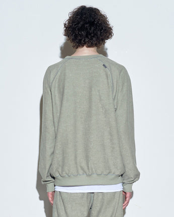 【SCULPTOR】2023 F/W Inside-Out Sweatshirt Sage - コクモト KOCUMOTO