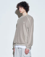 【SCULPTOR】2023 F/W Inside-Out Sweatshirt Sand Beige - コクモト KOCUMOTO