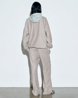 【SCULPTOR】2023 F/W Inside-Out Sweatshirt Sand Beige - コクモト KOCUMOTO