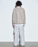 【SCULPTOR】2023 F/W Inside-Out Sweatshirt Sand Beige - コクモト KOCUMOTO