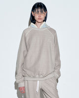 【SCULPTOR】2023 F/W Inside-Out Sweatshirt Sand Beige - コクモト KOCUMOTO