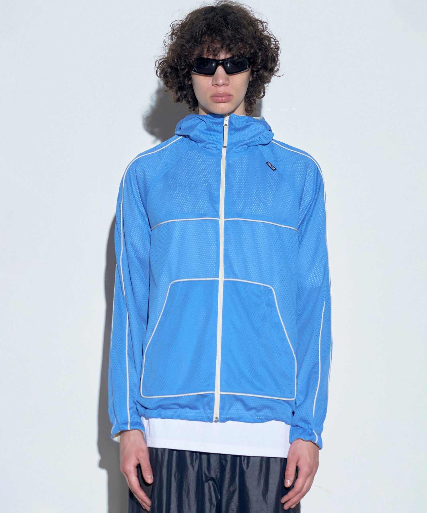 【SCULPTOR】2023 F/W Reversible Wind Jacket L.Beige/Blue - コクモト KOCUMOTO