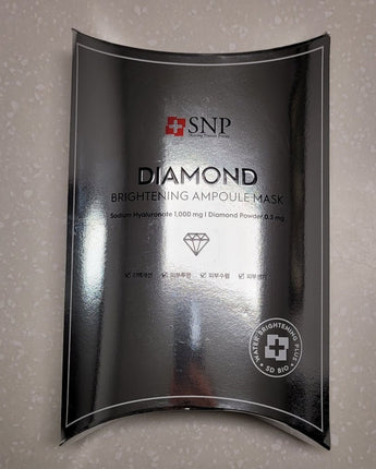 [SNP] DIAMOND BRIGHTENING Ampoule Mask pack (25ml x 10ea) 韓国化粧品 - コクモト KOCUMOTO