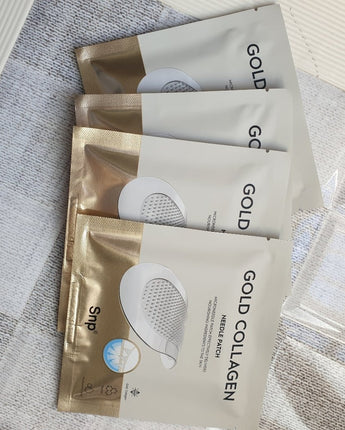 [SNP] GOLD COLLAGEN NEEDLE PATCH (1set /(2ea)x4回分) 韓国化粧品 - コクモト KOCUMOTO