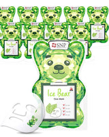 [SNP] Ice Bear Cica Mask Pack (33ml x 10ea) 韓国化粧品 - コクモト KOCUMOTO