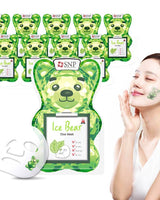 [SNP] Ice Bear Cica Mask Pack (33ml x 10ea) 韓国化粧品 - コクモト KOCUMOTO