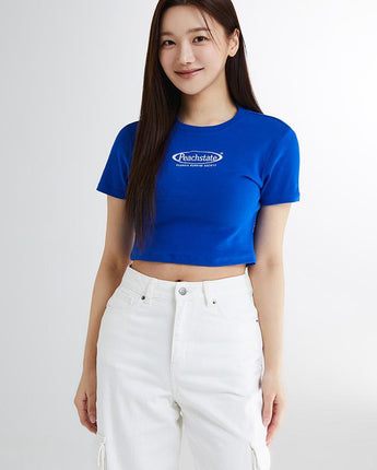 [SPAO] PEACH STATE Slim fit crop short sleeve tee 4色 新商品 デイリールック - コクモト KOCUMOTO