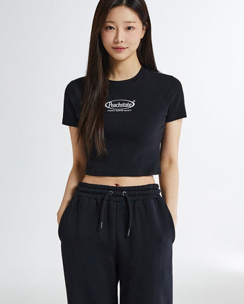 [SPAO] PEACH STATE Slim fit crop short sleeve tee 4色 新商品 デイリールック - コクモト KOCUMOTO