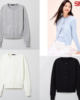 [SPAO] [Soft Yarn] Round neck cardigan 4色 新商品 デイリールック - コクモト KOCUMOTO