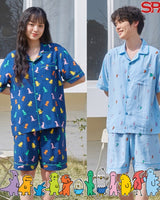 [SPAO][JOGUMAN] ジョグマソ大切な半袖パジャマ 2色 _ SPPPE25U16 夏のパジャマ カップルアイテム - コクモト KOCUMOTO