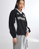 [SPAO](NEWYORK) (ATLANTA) Nylon string sweatshirt 2色 (SPMWE12G53) 女性服 - コクモト KOCUMOTO