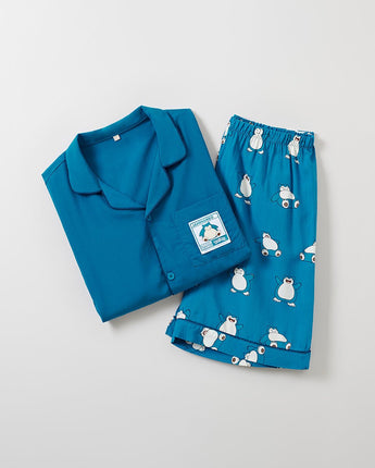 [SPAO](ポケモン）Pokemon Master Short Sleeve Pajamas 4色 新商品 半袖パジャマ ホームウェア。 - コクモト KOCUMOTO