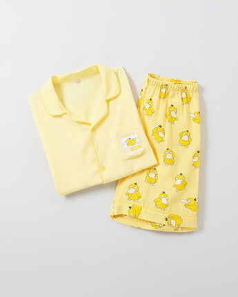[SPAO](ポケモン）Pokemon Master Short Sleeve Pajamas 4色 新商品 半袖パジャマ ホームウェア。 - コクモト KOCUMOTO