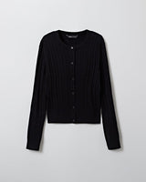 [SPAO][Soft Yarn] Round neck cable cardigan 4色 新商品 韓国人気 女性服 - コクモト KOCUMOTO