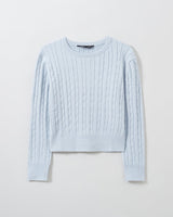 [SPAO][Soft Yarn] Round neck cable pullover 4色 新商品 韓国人気 女性服 - コクモト KOCUMOTO