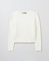 [SPAO][Soft Yarn] Round neck cable pullover 4色 新商品 韓国人気 女性服 - コクモト KOCUMOTO