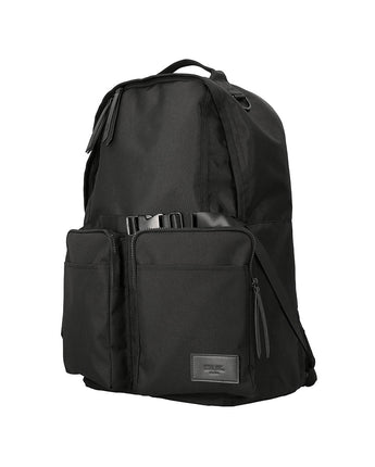 [SSRL] dual pocket backpack / black (SBP001-101) 新学期 デイリーバッグ - コクモト KOCUMOTO