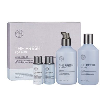 [THE FACE SHOP] The Fresh For Men Hydrating Facial Skincare Gift 2種セット / 韓国 男性化粧品 - コクモト KOCUMOTO