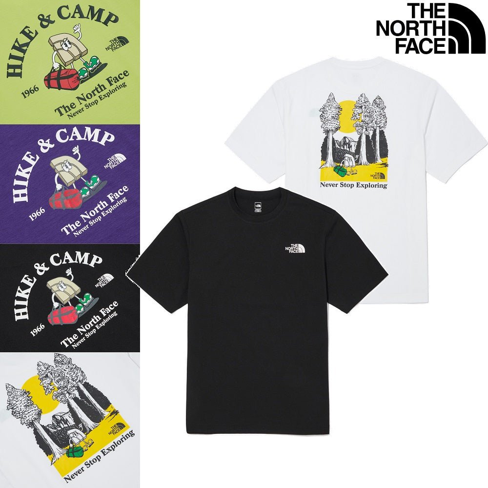 [THE NORTH FACE] MenS HIKE AND CAMP S/S R/TEE 4色 (NT7UQ15) 新商品 男女共用 - コクモト KOCUMOTO