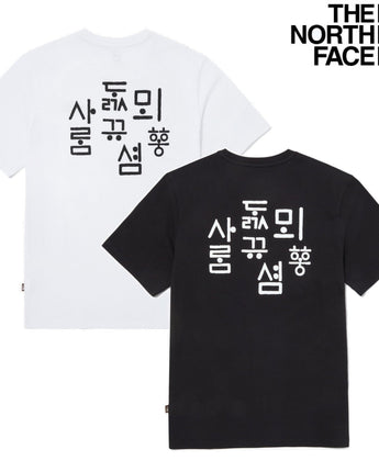 [THE NORTH FACE] TNF HANGEUL S/S R/TEE 3 - 2種 (NT7UQ54) 新商品 男女共用 - コクモト KOCUMOTO