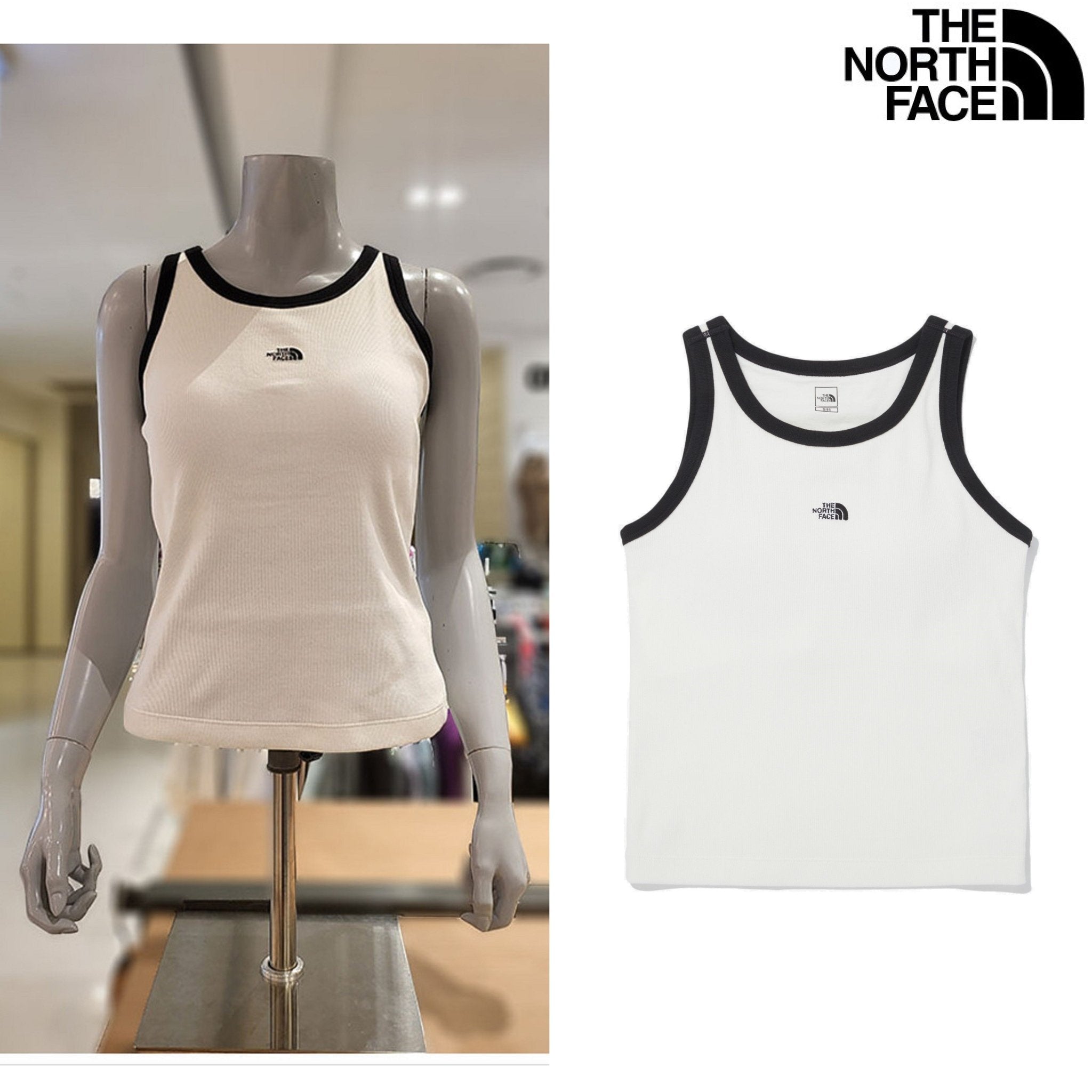 [THE NORTH FACE] WomenS ANY BRA TANK TOP _ OFF_WHITE (NT7VQ32A) 新商品 女性服 スポーツウェア - コクモト KOCUMOTO