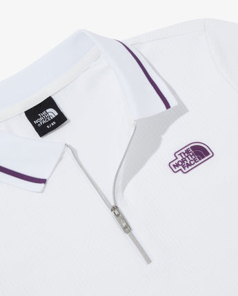 [THE NORTH FACE] WomenS ICE FIELD S/S ZIP UP POLO 3色 (NT7PQ37) 新商品 女性服 デイリールック - コクモト KOCUMOTO