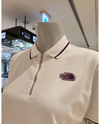 [THE NORTH FACE] WomenS ICE FIELD S/S ZIP UP POLO 3色 (NT7PQ37) 新商品 女性服 デイリールック - コクモト KOCUMOTO