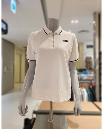 [THE NORTH FACE] WomenS ICE FIELD S/S ZIP UP POLO 3色 (NT7PQ37) 新商品 女性服 デイリールック - コクモト KOCUMOTO