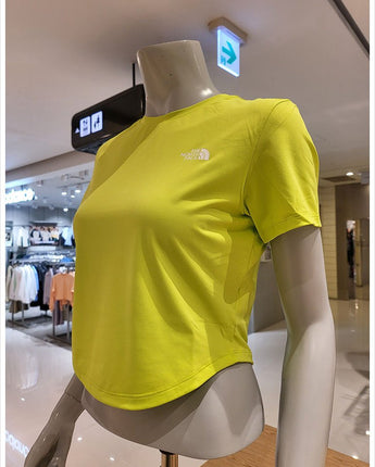 [THE NORTH FACE] WomenS ICE PACE CROP S/S R/TEE 3色 (NT7UQ33) 新商品 女性服 スポーツウェア - コクモト KOCUMOTO