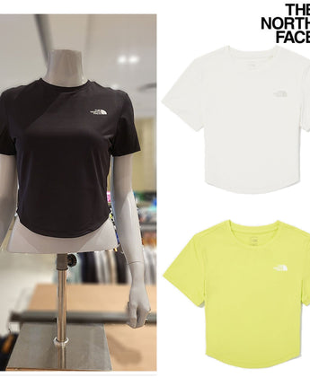 [THE NORTH FACE] WomenS ICE PACE CROP S/S R/TEE 3色 (NT7UQ33) 新商品 女性服 スポーツウェア - コクモト KOCUMOTO