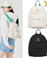 [WHAT IT ISNT] Flory mini backpack (+Keyring) 2色 新学期 女性デイリーバッグ - コクモト KOCUMOTO